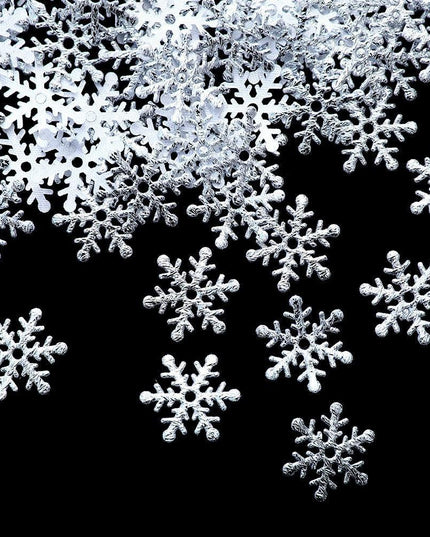 Winter Wonderland Snowflake Celebration Set: Enchanting Festive Decor