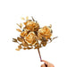Golden Maple Leaf Ornament - Premium Home & Event Embellishments