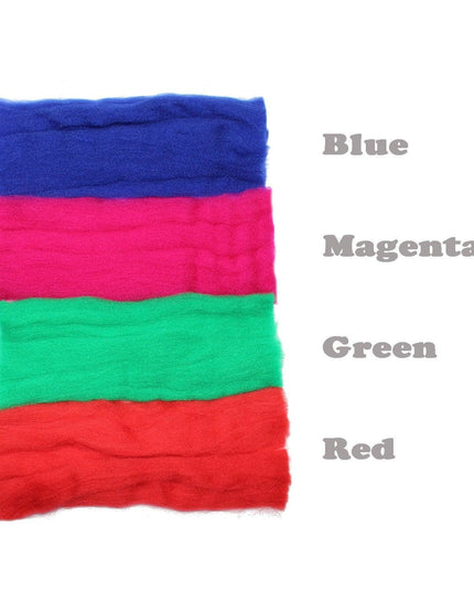 Vibrant 14-Color Fly Tying Yarn Set for Trout and Salmon Fishing Success