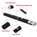Versatile USB Rechargeable Laser Pointer Pen: Perfect for Presentations and Pet Playtime