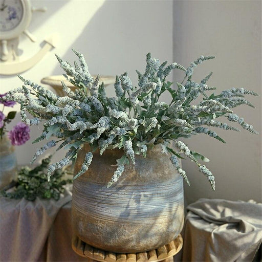 Lifelike Lavender Meadow Artificial Flower Arrangement