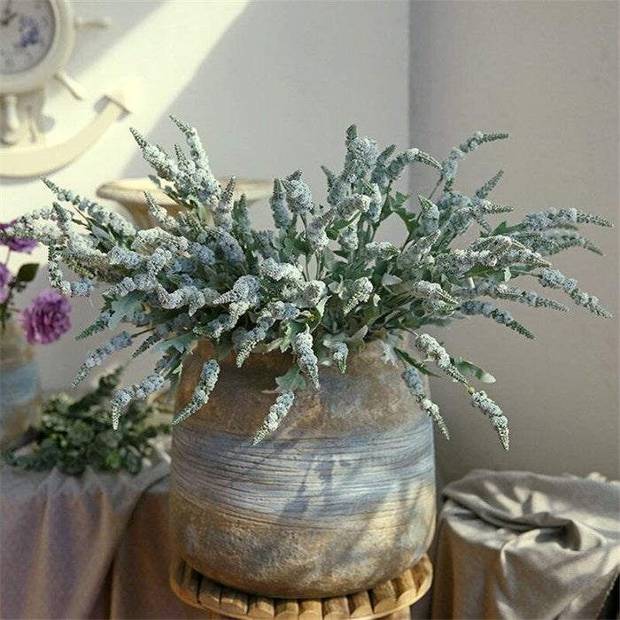 Serene Lavender Harmony Faux Floral Arrangement