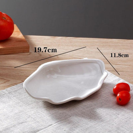 Opulent Clam Shell Ceramic Tableware Collection