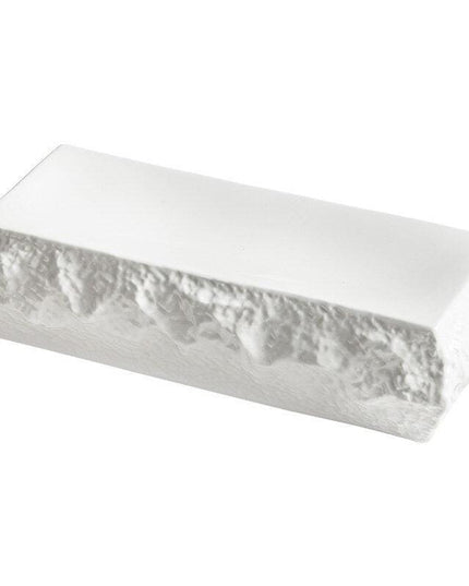 Modern Minimalist White Stone Dining Plate Collection - Elevate Your Table Setting