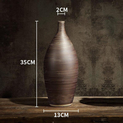 Elegant Vintage Ceramic Vase: Elevate Your Home Decor