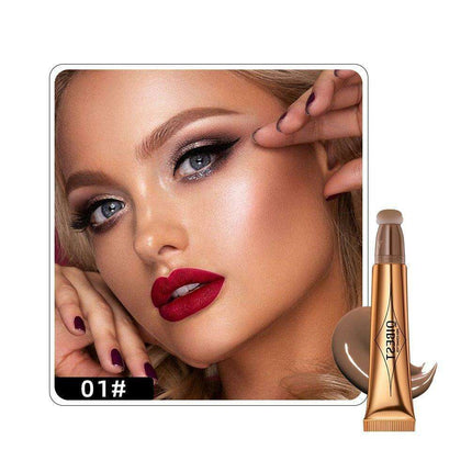 Radiant Peach Cream Stick Essentials - Blush, Bronzer, and Highlighter Set