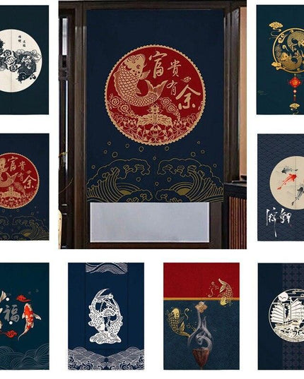 Koi Elegance Room Divider - Enhance Your Space with Japanese Flair