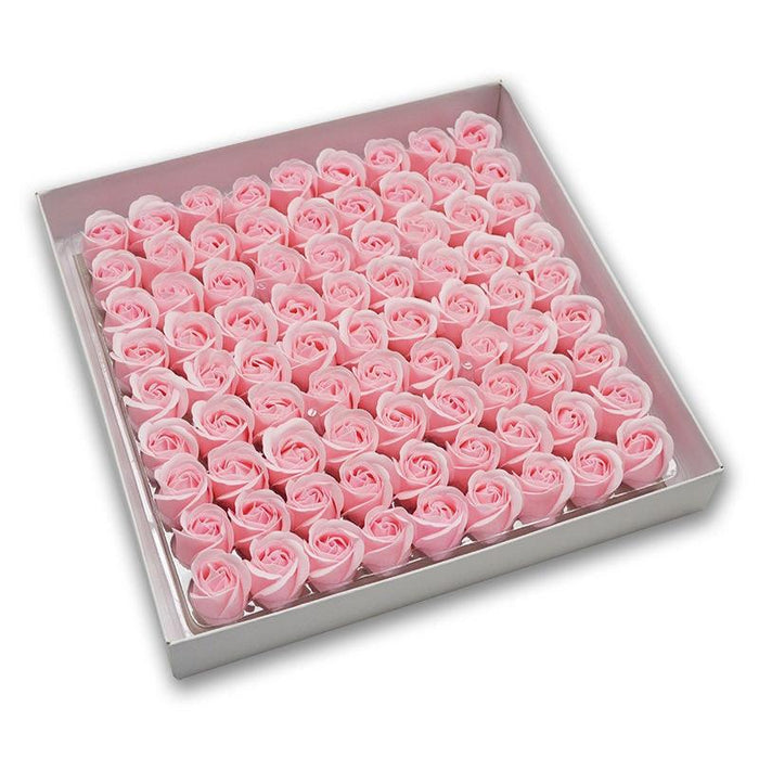 Elegant Wedding Rose Flower Heads Set - 81pcs for Stunning Bouquet Decor