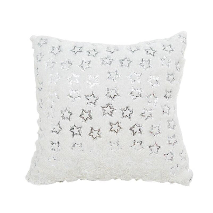 Nordic Elegance Luxe Cushion Cover Set in Timeless Black and Grey