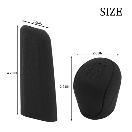 Elevate Your Driving Style with Premium Silicone Gear Shift Knob Cover for Ultimate Comfort