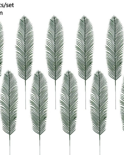 Luxurious Tropical Oasis: Premium Faux Palm Leaves for Upscale Home Decor