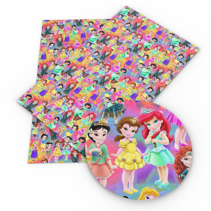 Snow White Princess PVC Sheets for Deluxe DIY Crafting