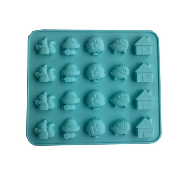 Animal Kingdom 3D Silicone Mold - Creative Baking and Crafting Tool with Safari-Inspired Designs