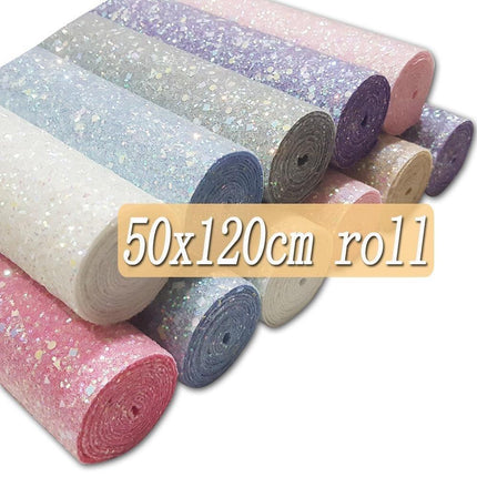 Glimmering Faux Leather Crafting Roll