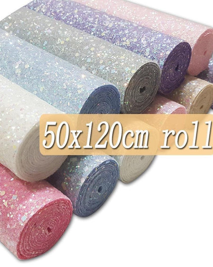 Glimmering Faux Leather Crafting Roll
