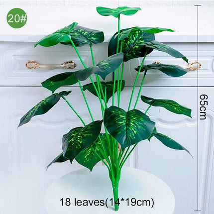 Exotic Paradise: Realistic Lifelike Artificial Palm Leaf Plants - Premium Collection