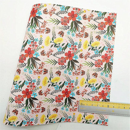 Sparkling Easter Faux Leather Crafting Sheets - Assorted Glitter in Pink, Yellow, and Mint