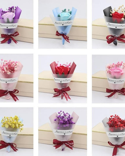 Delicate Preserved Baby's Breath Posy | Elegant Home Decor Accent