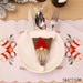 Whimsical Gnome-Themed Christmas Chair Cover - Festive Home Accent
