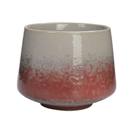 Artisan European Nature-Inspired Tea Cup Set with Unique Kiln-Fired Glazing