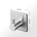 Stylish Stainless Steel Towel Holder with Effortless Self-Adhesive Mounting