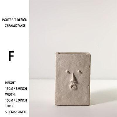 Scandinavian Charm Ceramic Vase: A Harmonious Blend of Style and Sophistication- Très Elite- Très Elite