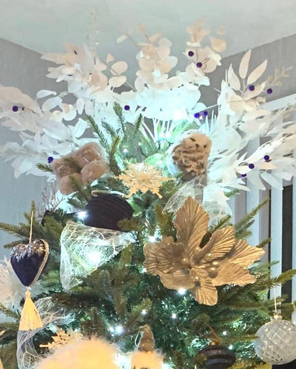 Opulent Silk Willow Arrangement - Refined Foliage for Elegant Spaces