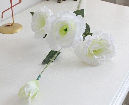 Lifelike Eustoma Silk Flower Bouquet Set: Exquisite Artificial Arrangements for Celebrations