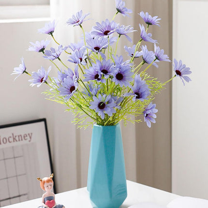 Chic Silk Dandelion Floral DIY Home Decoration Set - Elegant and Versatile