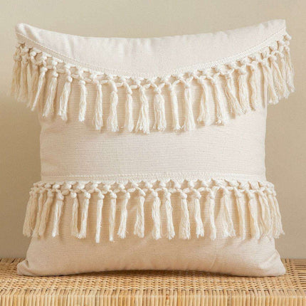 Chic Bohemian Tassel Pillow Sham Collection
