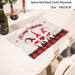 Whimsical Gnome-Themed Christmas Chair Cover - Festive Home Accent