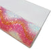 Rainbow Chunky Glitter Fabric Roll - DIY Crafts Kit for Creative Projects