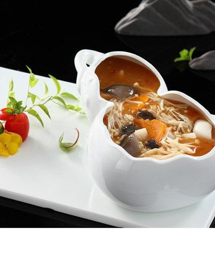 Stylish Gourd-Shaped Ceramic Tableware Set for Elevated Dining