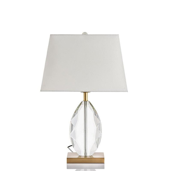Post-Modern Crystal Glass Decorative Desk Lamp for Bedroom & Living Room