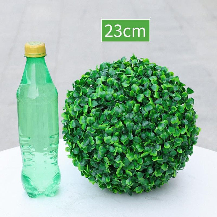 Luxurious Faux Boxwood Sphere - Enhance Your Indoor & Outdoor Decor
