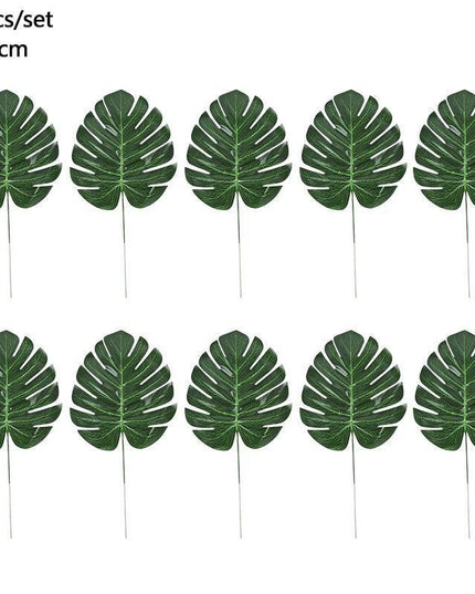 Luxurious Tropical Oasis: Premium Faux Palm Leaves for Upscale Home Decor