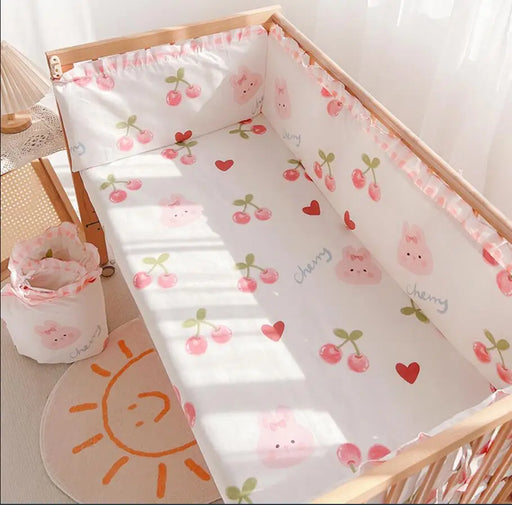 Soft and Safe 100% Cotton Baby Bedding Set - 5-Piece Set