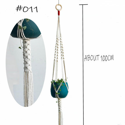 Artisan Macrame Plant Hanger for Chic Home Aesthetics