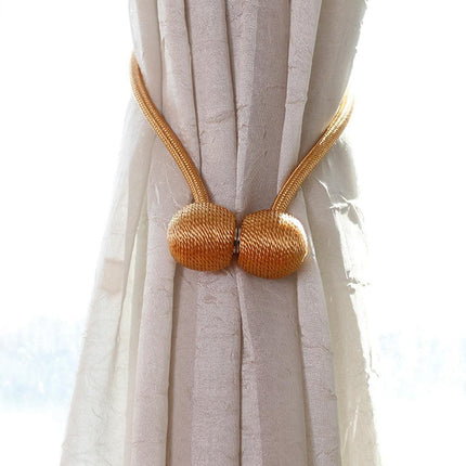 Elegant Magnetic Curtain Tieback Balls for Stylish Home Accents