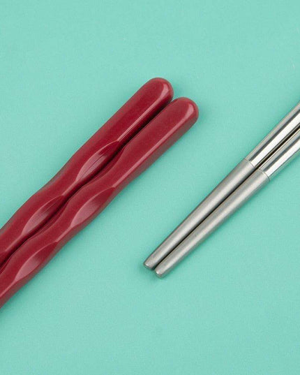 Elegant Stainless Steel Chopsticks - Enhance Your Dining Experience