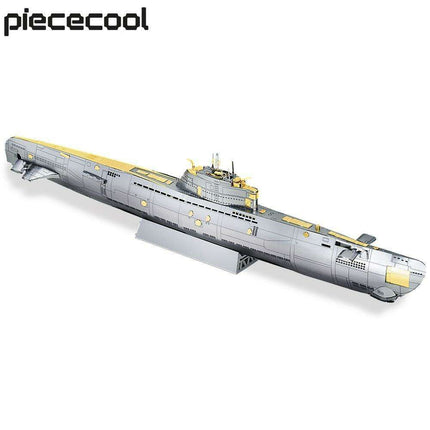 Ocean Explorer Metal Submarine DIY Assembly Kit for Teens