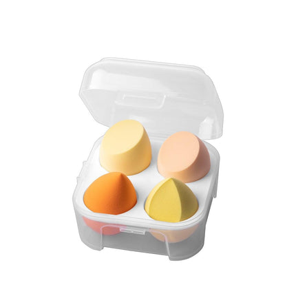 Premium Blending Sponge Set - 4 Latex-Free Makeup Tools for Flawless Application