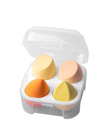 Premium Blending Sponge Set - 4 Latex-Free Makeup Tools for Flawless Application