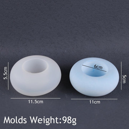 Creative Circular Silicone Molding Kit for Home and Garden Projects