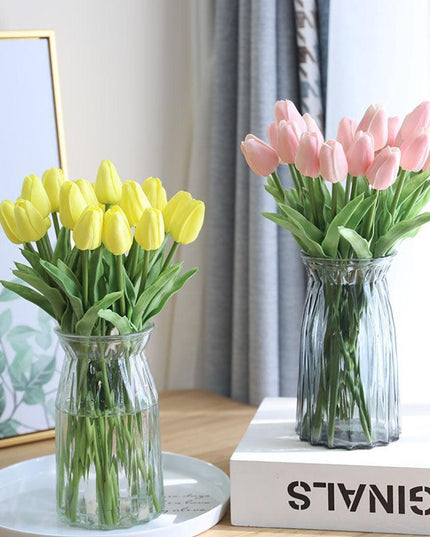 Chic Silk Dandelion Floral DIY Home Decoration Set - Elegant and Versatile