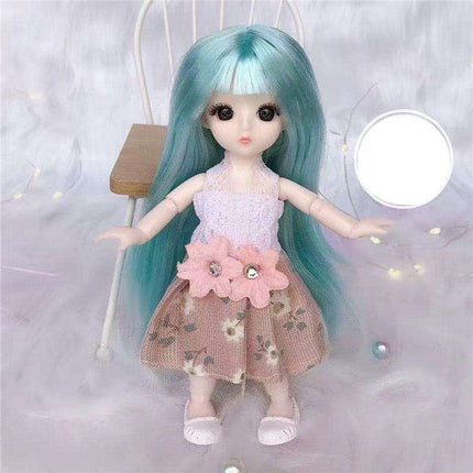 Magical Miniature Princess Doll Fashion Adventure Set - Unleash Your Imagination!