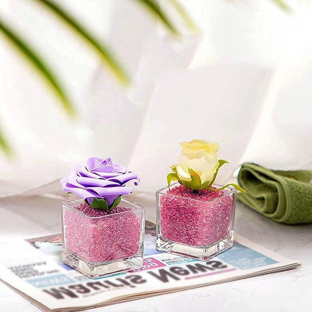 Sparkling Clear Acrylic Crystal Gemstones - 2000-Piece Set for Elegant Event Decoration