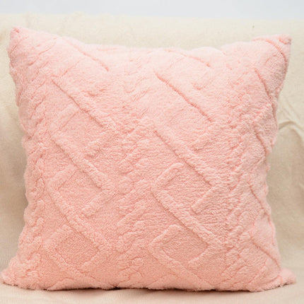 Cozy Winter Elegance Plush Fleece Pillow Set