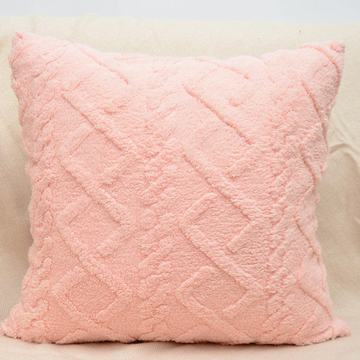 Winter Cozy Square Fleece Cushion Set