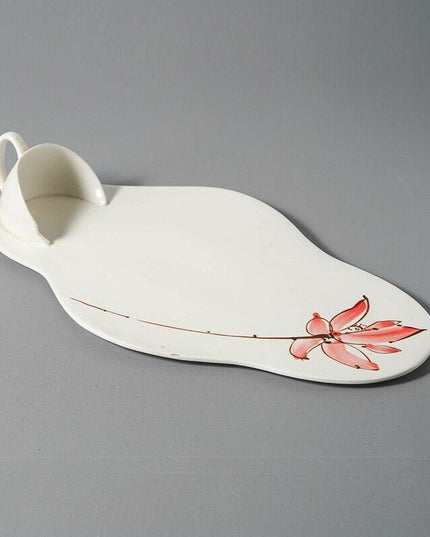 Chic Irregular Ceramic Plate Set: Transform Your Dining Table with Timeless Elegance